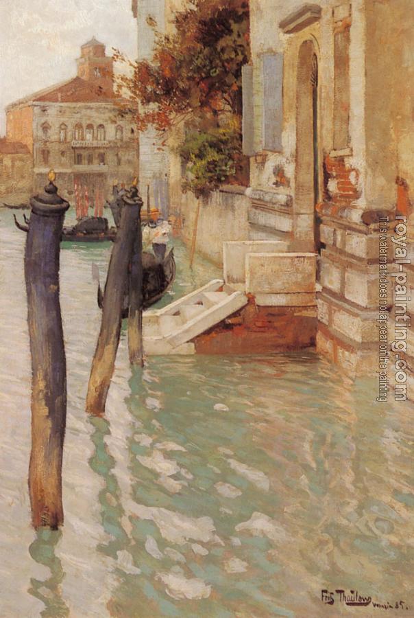 Frits Thaulow : On The Grand Canal, Venice
